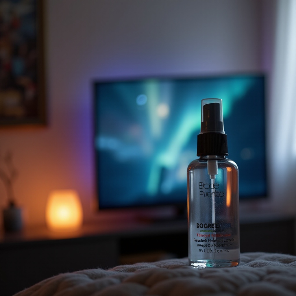 Bisakah saya menggunakan pembersih kacamata di TV saya?