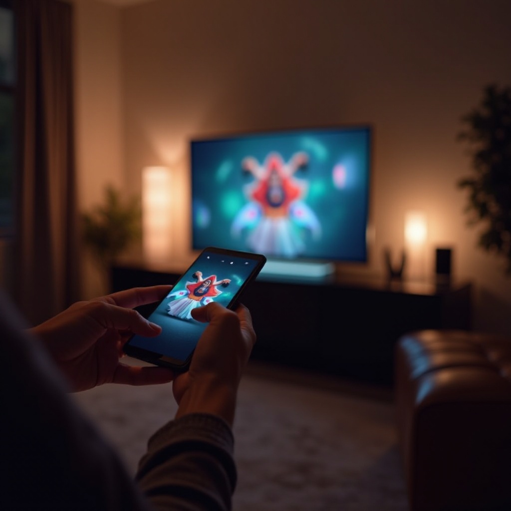 как передавать экран на телевизор Samsung
