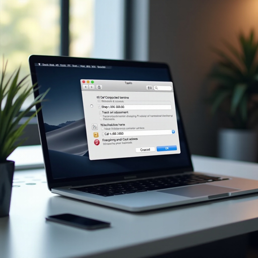 cara menemukan alamat MAC di MacBook