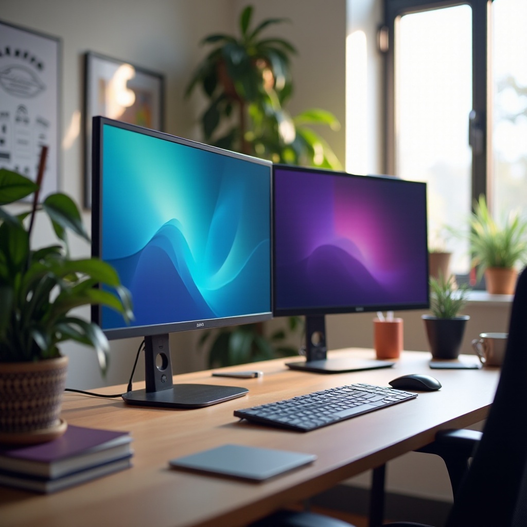 monitor anggaran terbaik untuk pengaturan ganda