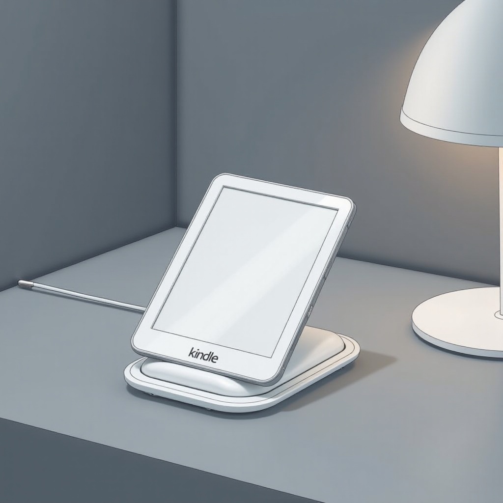 pengisian daya nirkabel Kindle Paperwhite