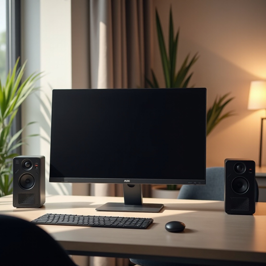 Есть ли у мониторов AOC динамики?