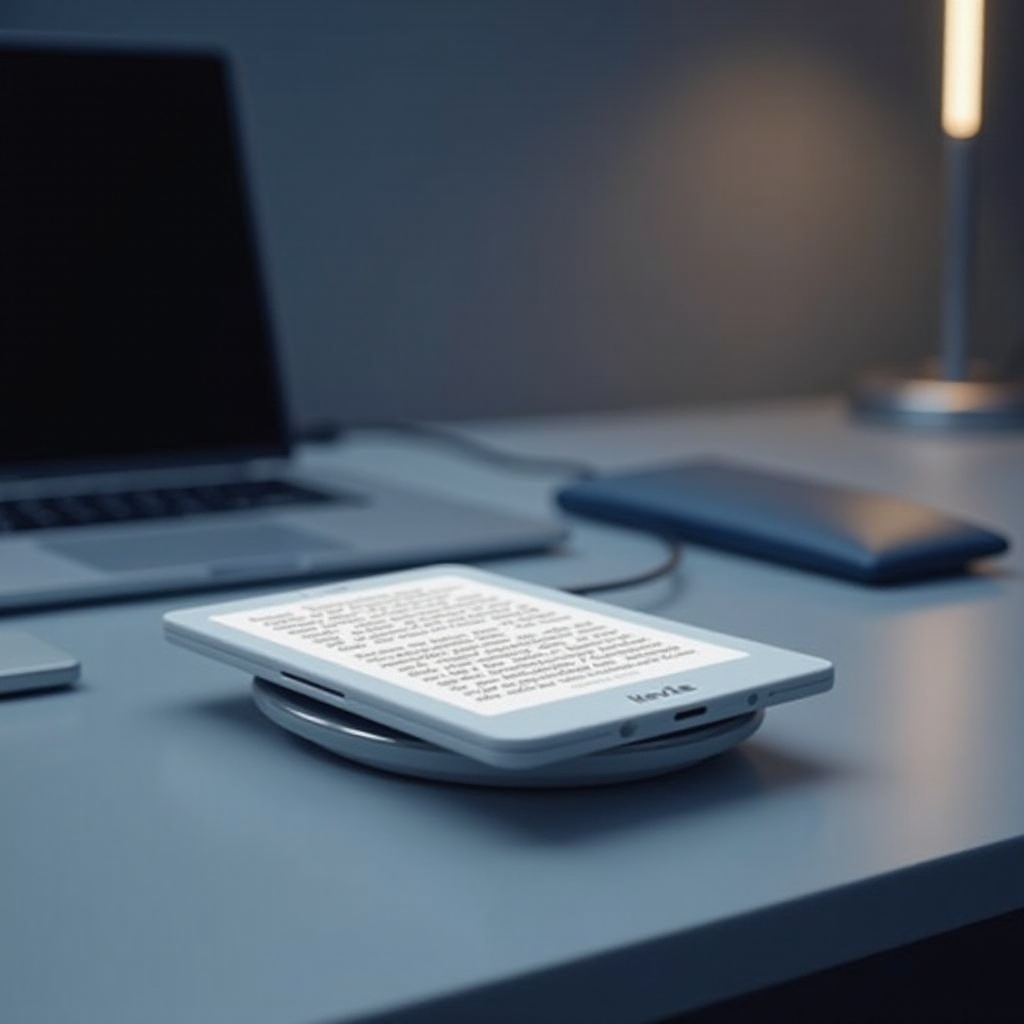 Kindle Paperwhiteのワイヤレス充電