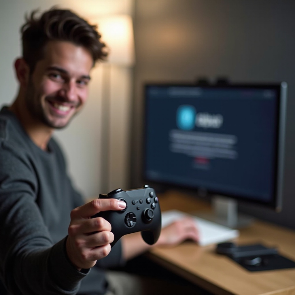 cómo conectar el controlador gamesir al pc