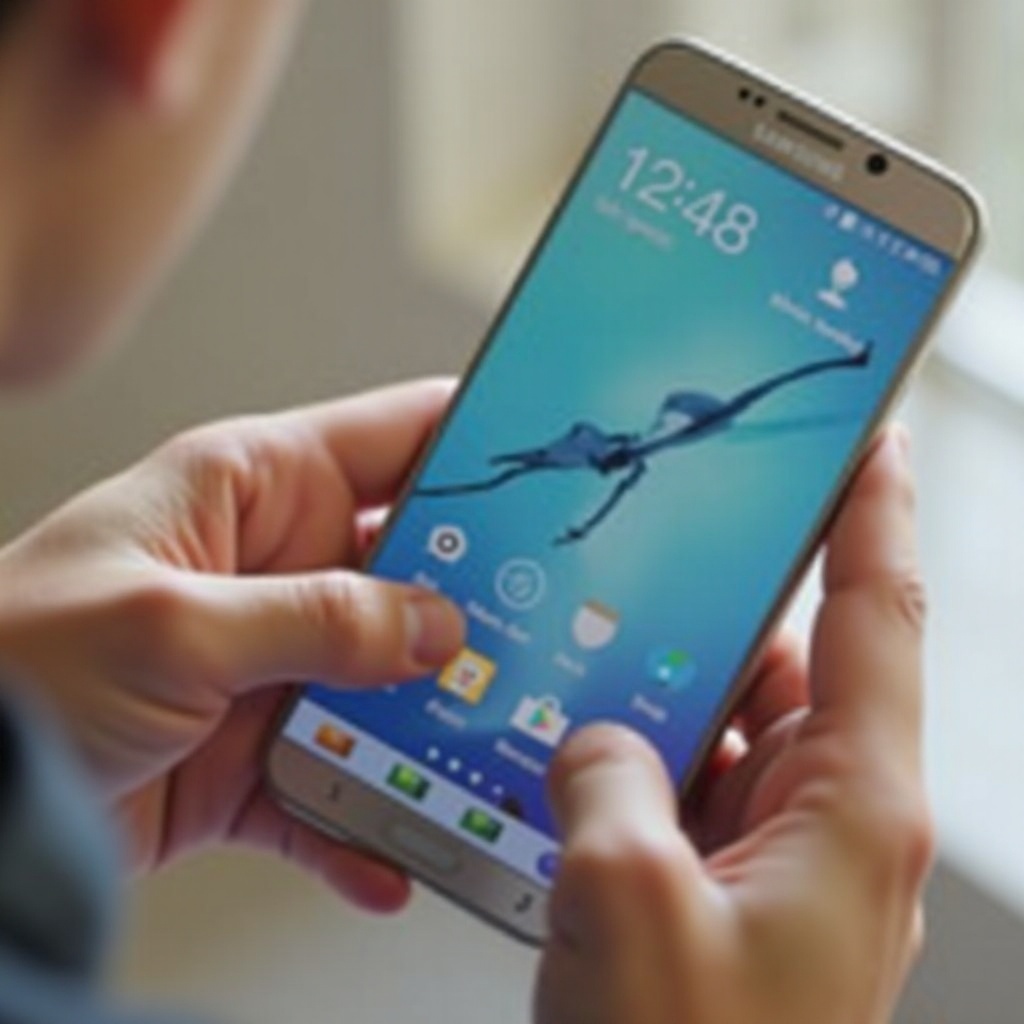 cara mengambil screenshot panjang di Samsung