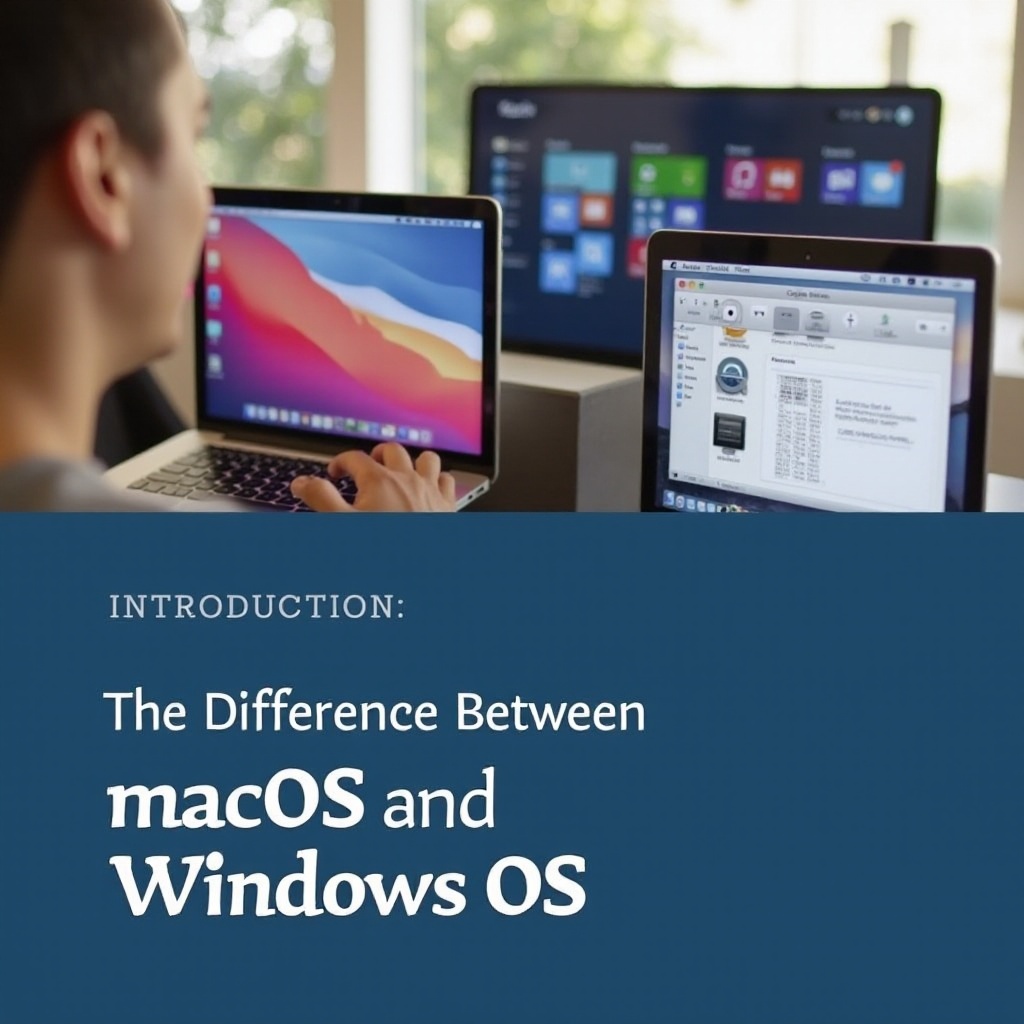 diferencia entre macos y windows os