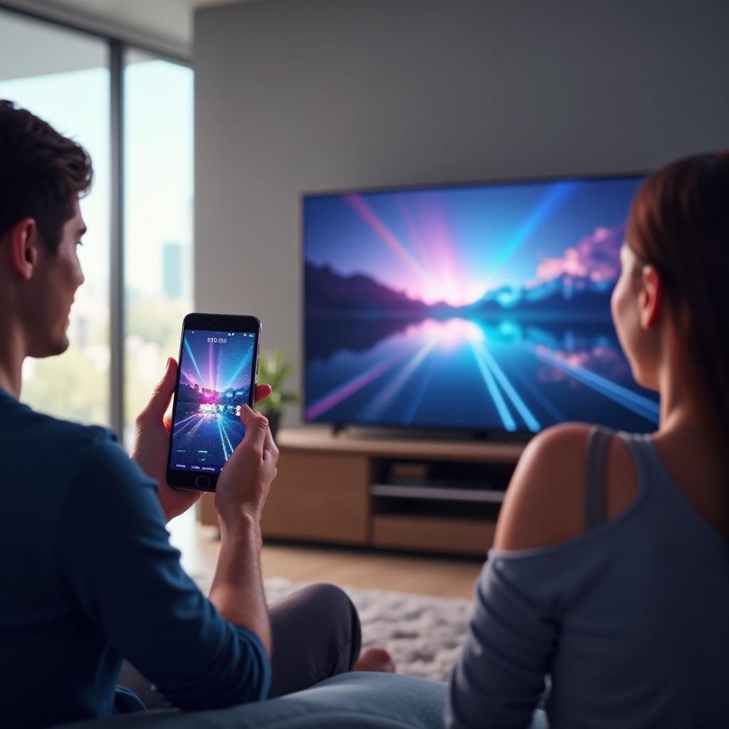 サムスンのテレビに画面をキャストする方法