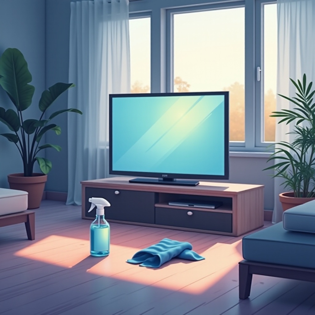 Могу ли я использовать средство для чистки очков на моем телевизоре?