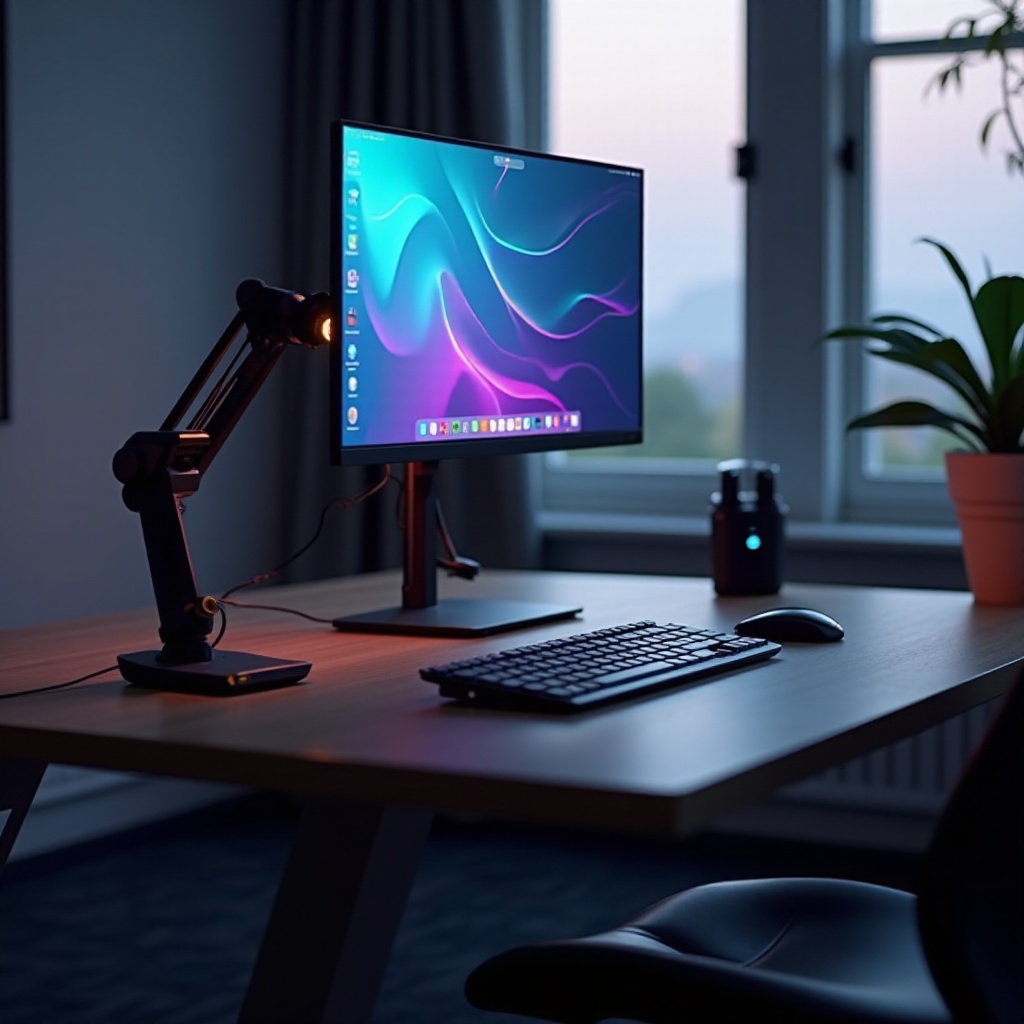 pengaturan monitor komputer terbaik