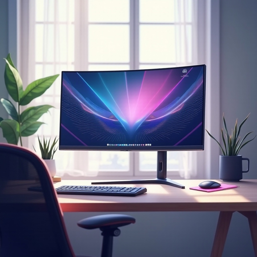 najlepsze ustawienie monitora komputerowego