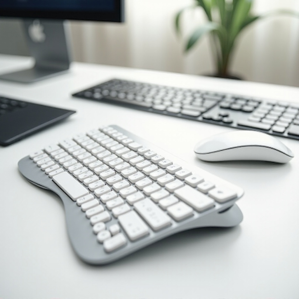 mejor teclado ergonómico económico