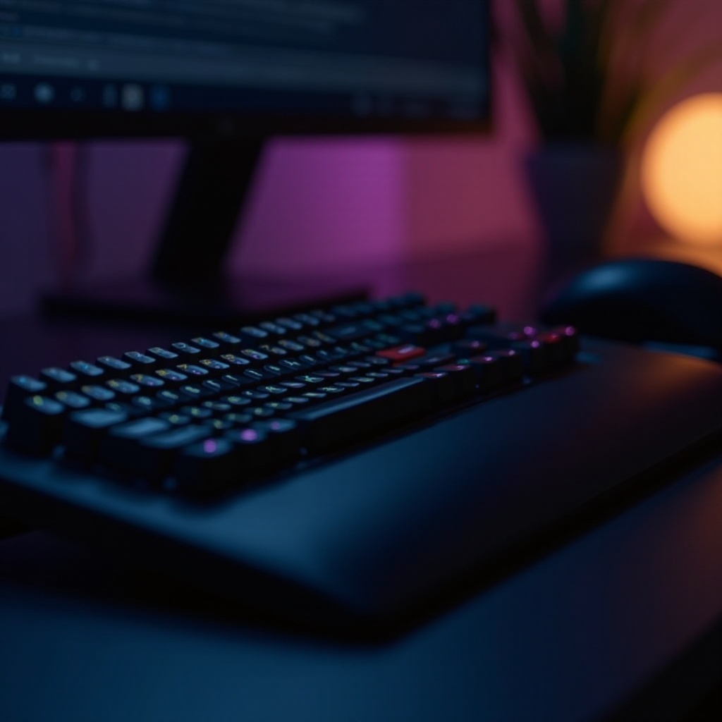 コルセアキーボードが点灯しない