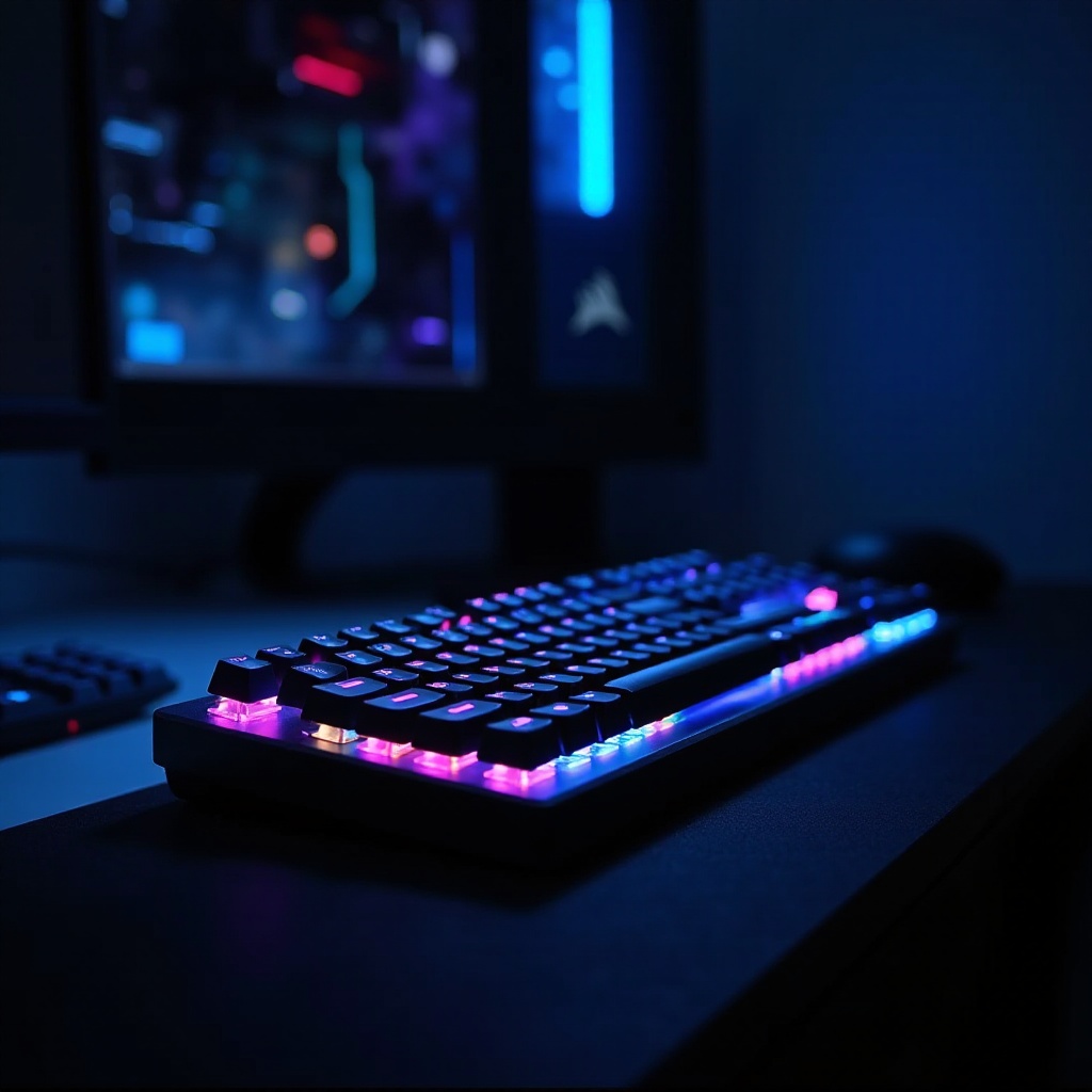 el teclado corsair no se enciende