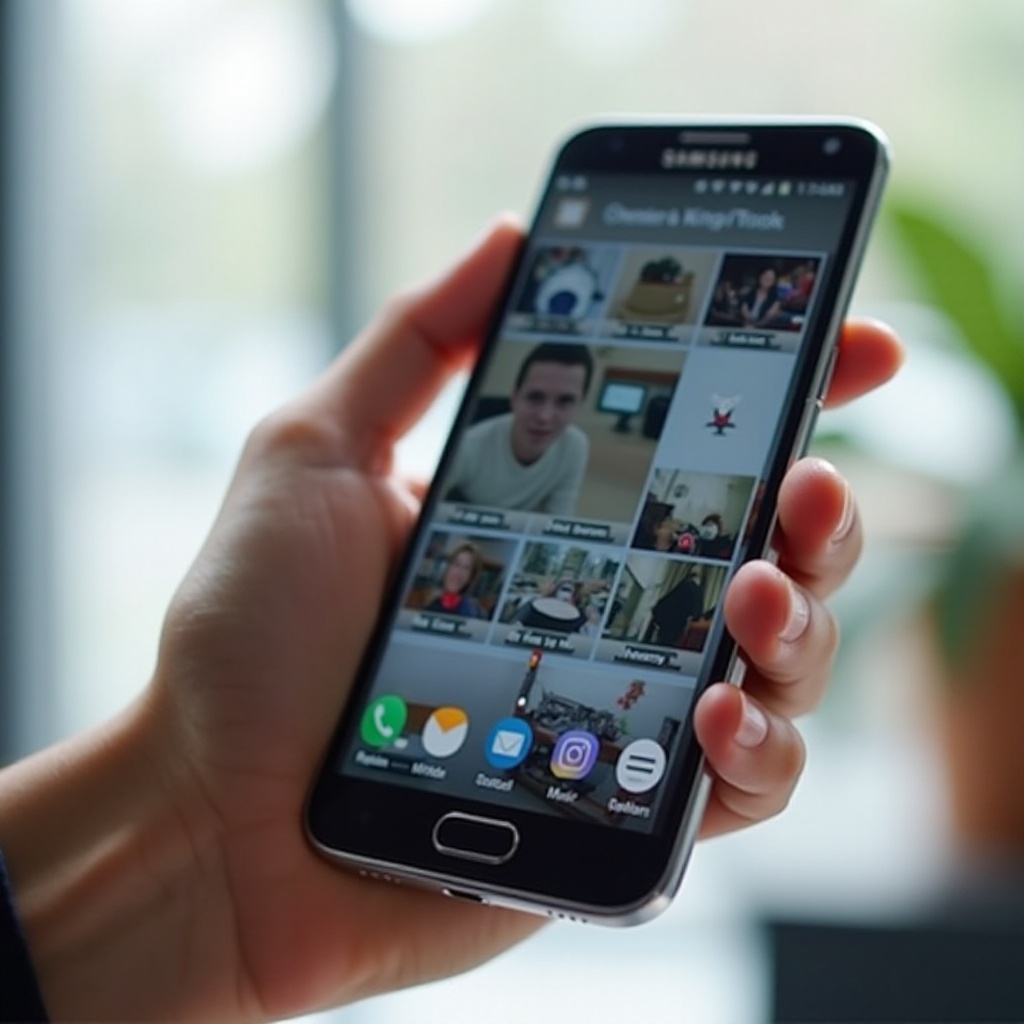 Samsungで長いスクリーンショットを撮る方法