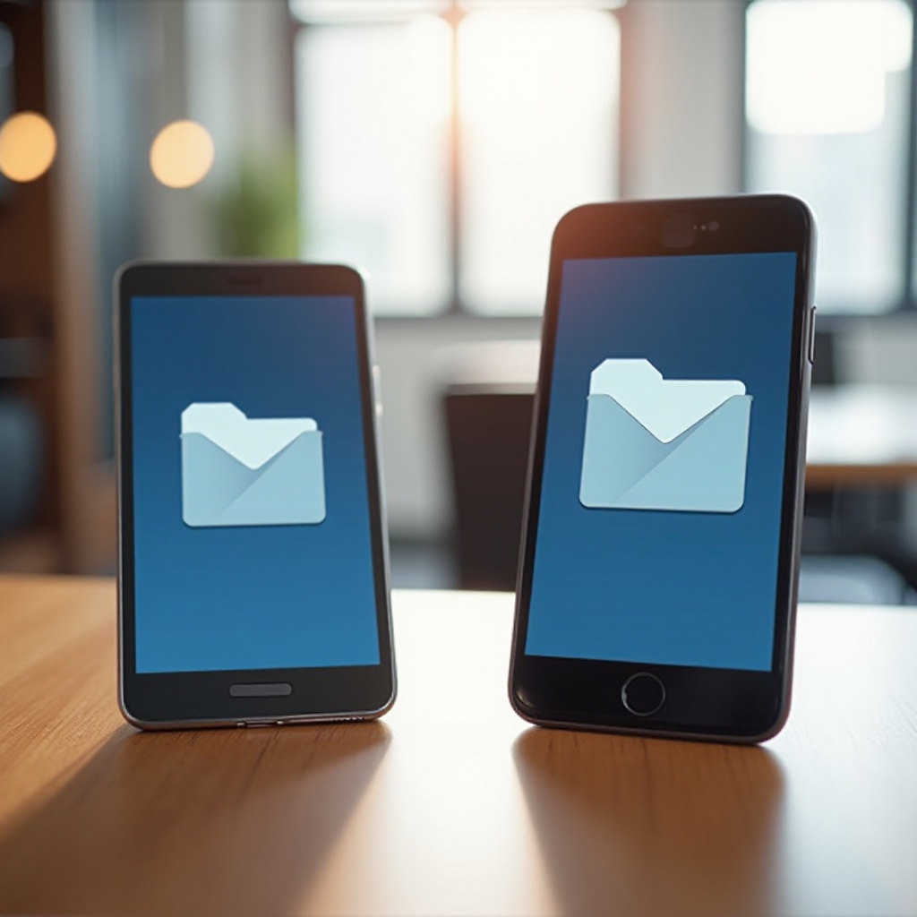 cómo enviar por airdrop desde android a iphone