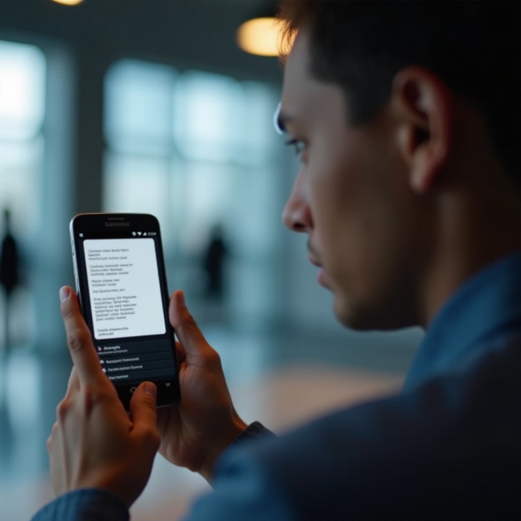 jak zrobić długi zrzut ekranu na Samsungu