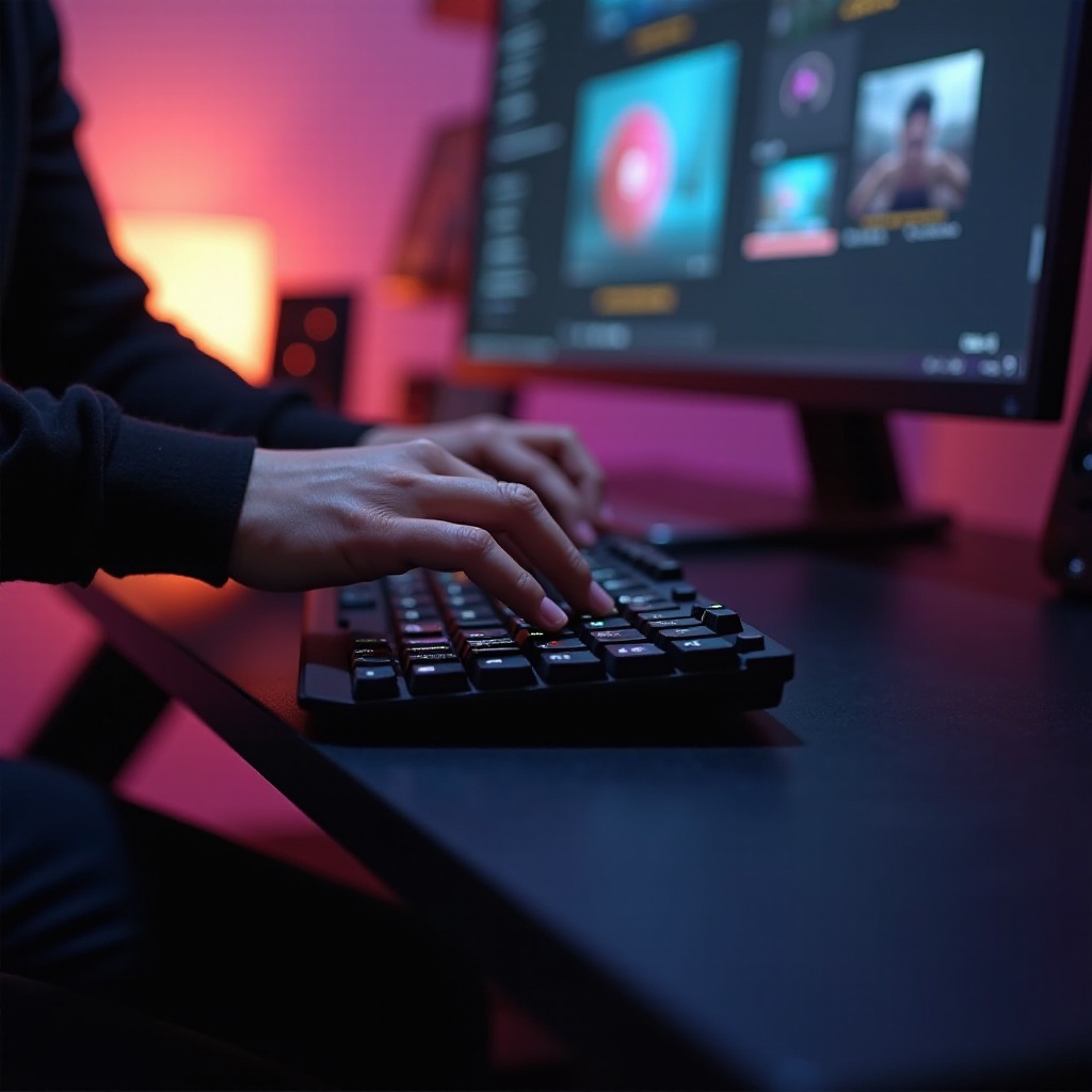 スティールシリーズのキーボードが点灯しない