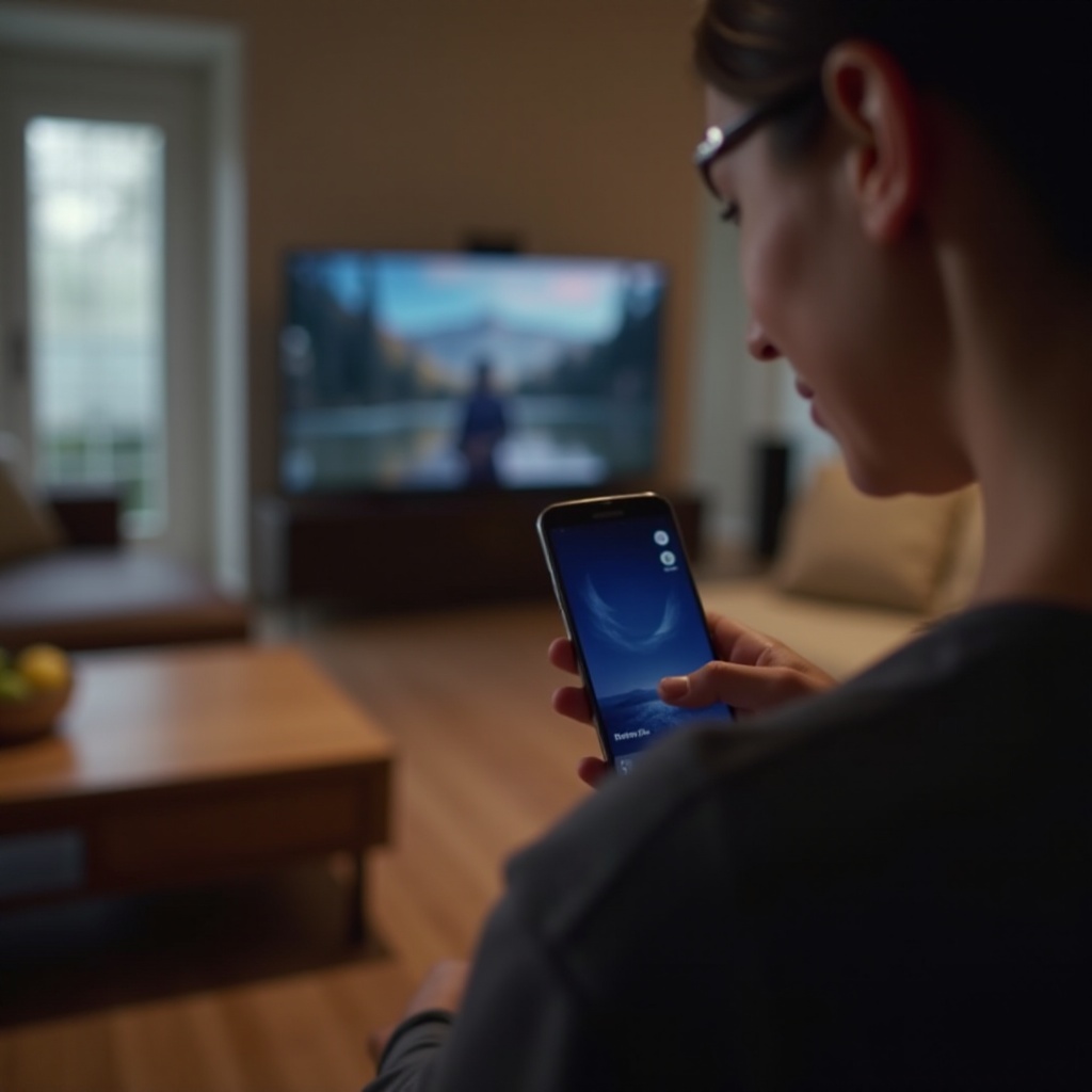 cara menayangkan layar ke TV Samsung